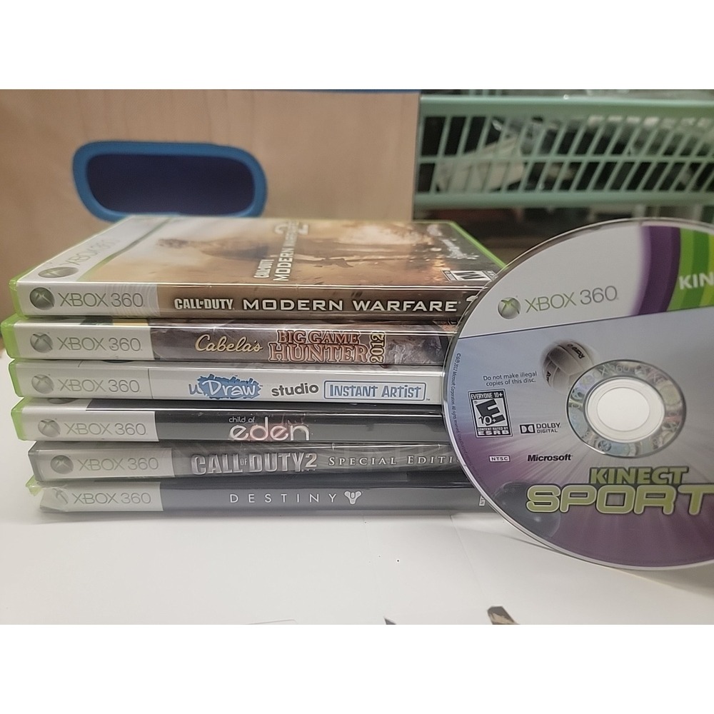 Lot Of 7 Xbox 360 Video Games All Tested Udraw & More! - Picture 3 of 3